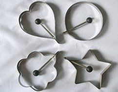 ieasysexy Lovely Mold Ring Cooking Stainless Steel Fried Egg Pancake Shaper For The Kitchen (S) N4