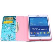 Galaxy Tab 4 10.1 Case, High Quality PU Leather Wallet Case [Card Slots] Damage Resistance and Kickstand Feature... N90