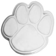 CK Products 49-9051 Plastic Paw Print Cake Pan, White