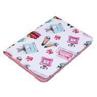 Galaxy Tab 4 10.1 Case, High Quality PU Leather Wallet Case [Card Slots] Damage Resistance and Kickstand Feature... N95