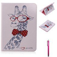 Galaxy Tab 4 10.1 Case, High Quality PU Leather Wallet Case [Card Slots] Damage Resistance and Kickstand Feature... N97