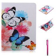 Galaxy Tab 4 10.1 Case, High Quality PU Leather Wallet Case [Card Slots] Damage Resistance and Kickstand Feature... N100