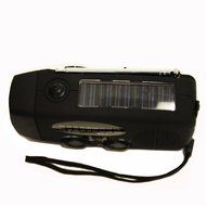 iRonsnow IS-088 Dynamo Emergency Solar Hand Crank Self Powered AM/FM/NOAA Weather Radio, LED Flashlight, Smart... N35