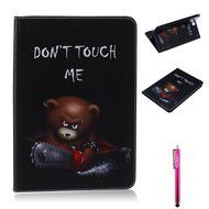 Galaxy Tab 4 10.1 Case, High Quality PU Leather Wallet Case [Card Slots] Damage Resistance and Kickstand Feature... N107