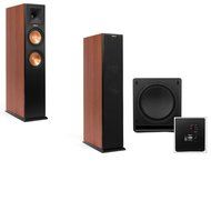 Klipsch RP-260F-CH Floorstanding Speaker (PAIR) - Cherry With SW-112 Subwoofer