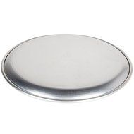 American Metalcraft HATP12N 12" Heavy Weight Aluminum Wide Rim Pizza Pan with Nibs