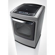 LG Graphite 4.5 Cu Ft Front Control Top Load Washer and 7.3 Cu Ft Steam ELECTRIC DRYER WT1201CV_DLEY1201V