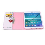 Galaxy Tab 4 10.1 Case, High Quality PU Leather Wallet Case [Card Slots] Damage Resistance and Kickstand Feature... N117