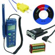 B&amp;K Precision 725 Datalogging Humidity and Temperature Meter with Capacitance Humidity Sensor, 0-100% Relative...