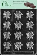 Cybrtrayd E418 Lilly Easter Chocolate/Candy Mold, Bite Size