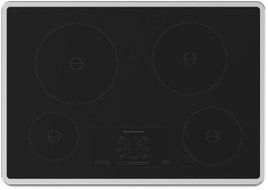 KitchenAid Architect Series II KICU500XSS 30 Induction Cooktop - Black w/SS Accent