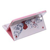 Galaxy Tab 4 10.1 Case, High Quality PU Leather Wallet Case [Card Slots] Damage Resistance and Kickstand Feature... N122