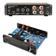 HONGYU SMSL Q5 Pro Stereo Remote Control HiFi Pure Digital Amplifier USB Coax Optic Input 192KHZ 44Bit Audio Power... N18