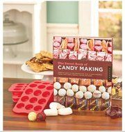 Candy Making Bundle with Heart / Round Candy Molds and &quot;The Sweet Book of Candy Making&quot; N3