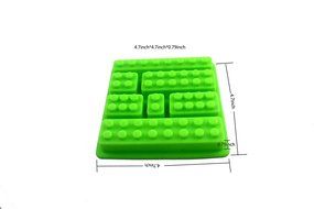 Lovelyou Building Bricks Molds - Building Blocks - Lego Mold, Silicone Baking Molds, Chocolate Molds, Ice Cube... N5