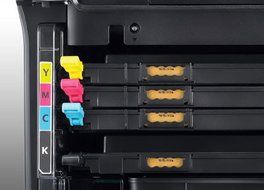 Dell 1235cn Multifunction Network Color Laser Printer - Max Resolution 2400x600 dpi - Max Printing Speed 17 ppm...