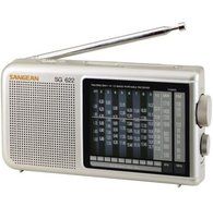 NEW SANGEAN SG-622 AM/FM 12-BAND SHORTWAVE WORLD BAND RECEIVER