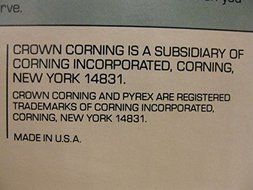 PYREX Black Mixing Bowl Nesting Set N6