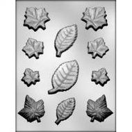 3 Pack, Leaf Assortment Choclate Mold