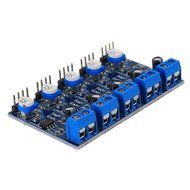 WEONE 200 Times Gain 4V-12V LM386 Audio Amplifier Module 10K Adjustable Resistance (Pack of 5) N3