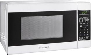 Insignia&trade; - 0.7 Cu. Ft. Compact Microwave - White