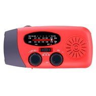 [2016 Upgraded Version] GHB Solar Hand Crank Radio Self Powered Weather Emergency Radio AM/FM/NOAA/WB Dynamo LED... N6