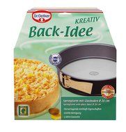 Dr. Oetker 1225 Springform Tin with Glass Base 26 cm N3