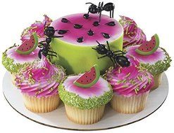 Plastic Ants Cake Topper - 12 pcs N2