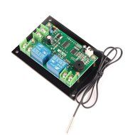RioRand Digital Heating Cooling Automatic Switching Thermostatic Thermostat -50-110 &deg;c Temperature Controller... N2