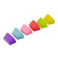 TANGCHU 24-pack Reusable Silicone Muffin Baking Cups Cupcake Liners Baking Molds Triangle Shape N5