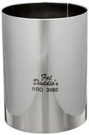 Fat Daddio&#039;s Round Stainless Steel Ring, 4 Inch x 4 Inch N2