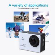 Mira-Tech Waterproof Action Camera 12MP 1080P HD with 2 Batteries and Free Accessories Kit (Wifi White) N3