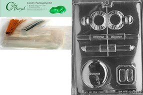 Cybrtrayd K071 Makeup Kit Chocolate Candy Mold with Exclusive Cybrtrayd Copyrighted Chocolate Molding Instructions