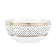 Lenox Gorham Chancellor Blue All Purpose Bowl, White