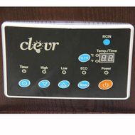 Clevr Portable Electric 1500w Infrared Heater Quartz Wood 1200 SQFT Fireplace N3
