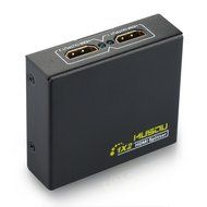 Musou 1x2 Powered 1080P V1.3 Certified HDMI Splitter with Full Ultra HD 4K/2K and 3D Resolutions for Roku fire...