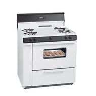 3.91 Cu. Ft. Gas Range Finish: White