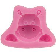 Let&#039;S Diy Hippo Cartoon Shape Baking Mold Fondant Cake Tool Chocolate Candy Cookies Pastry Soap Moulds N4