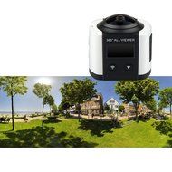 Ultra HD 4K 24482448 30fps 360 Degree VR Sports Action Cameras Waterproof, Outdoor/Home Security Battery Powered... N3