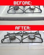 Kohzie Silicone Stove Counter Gap Cover WHITE, Stove Gap, Gap cap for stoves (Set of 2) N2