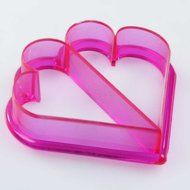 Vktech 5PCS Heart Shape Star Butterfly Elephant Sandwich Maker Bread Mold Mould St N5