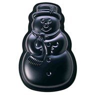 Kaiser 642468 Baking Tin in Snowman Design Diameter 31 cm