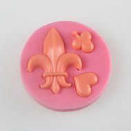Y&amp;XL&amp;H Plam and Peach Fondant Cake Chocolate Silicone Molds,Decoration Tools Bakeware N2