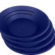 SE GP1001BL 10-Inch Plastic Gold Mining Pan Black