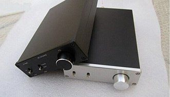 Huanyu InstrumentTDA7498E 160W HIFI Bluetooth Digital Audio Amplifier Dual Track+Power Supply(black) N2
