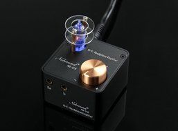 Nobsound NS-01E Mini Tube Headphone Amplifier Stereo HiFi Amp Audio Preamp (Black) N16