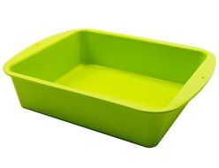 GHMZ Silicone Deep Dish Casserole Pan,Green