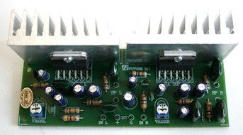 SMALL POWER AMPLIFIER BTL 15+15 W STEREO ASSEMBLED KIT FA608