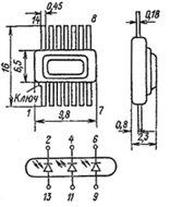 Optocouplers AOD111A USSR 10 pcs N3