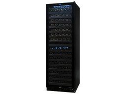 Vinotemp 142-Bottle Dual-Zone Touch Screen Wine Cooler, Right Side Door Hinge